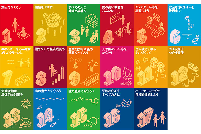 SDGsのロゴの種類